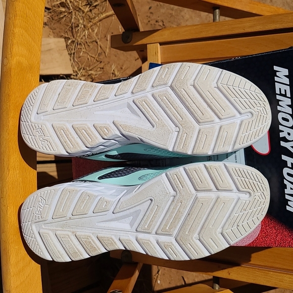 FILA Memory Galaxia 3 Running Sneaker Women's 8.5 Mint/Grey - Picture 8 of 9